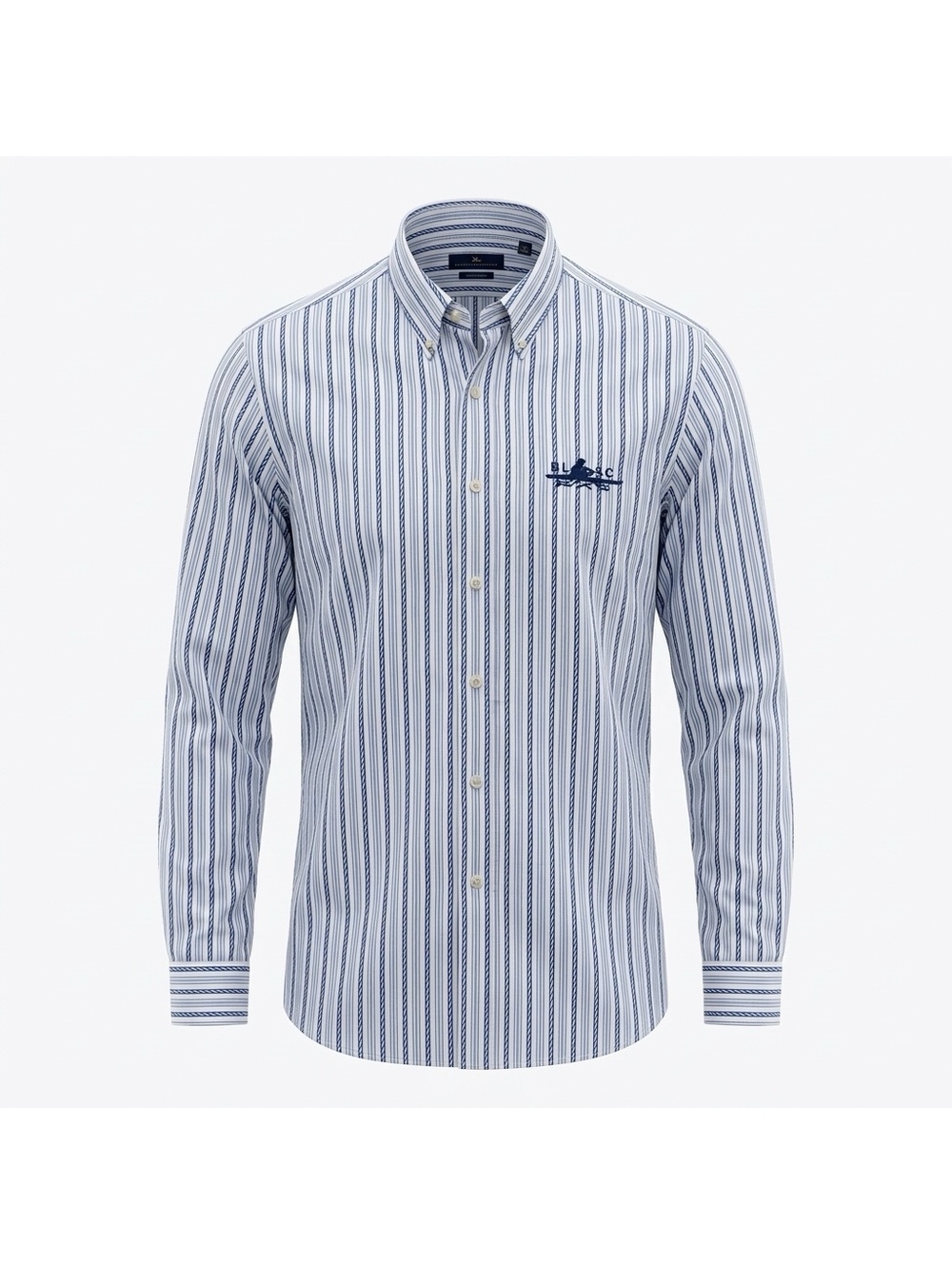 Ralph Lauren Men's Striped Button-Down Shirt XXL
